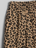 Штаны для девочки палаццо о с принтом