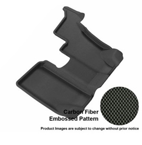 Коврики салона Sotra 3D Lux для Mercedes-Benz X164 2009-2012 / X166 2012- GL-Class (3-й ряда сид.) черные. Артикул ST 74-00706