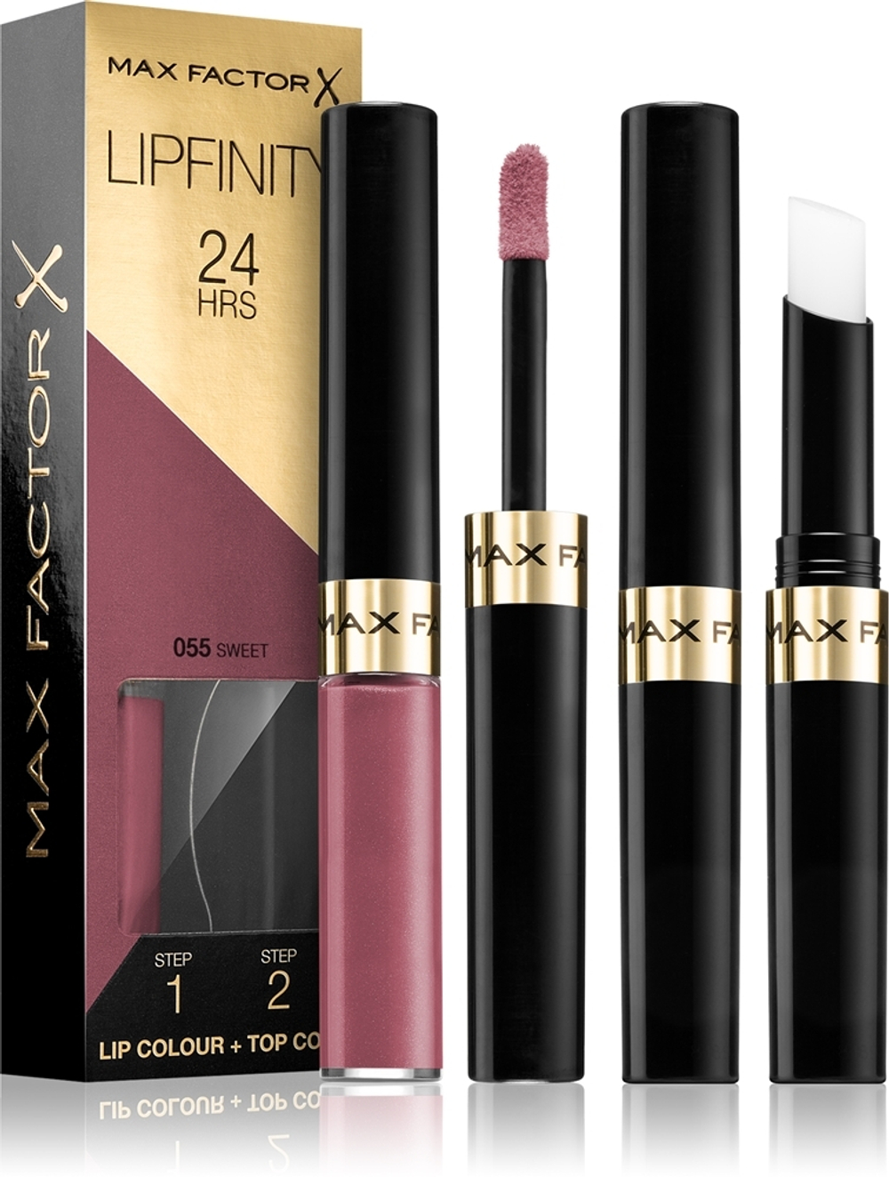 Max Factor Lipfinity Lip Colour - Перманентная помада с бальзамом, 4,2 g