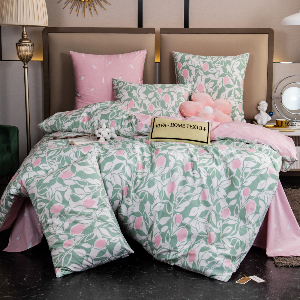 Комплект постельного белья Люкс Сатин 100% хлопок A306