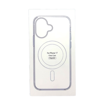 Прозрачный чехол MagSafe Clear Case без анимации для iPhone 17