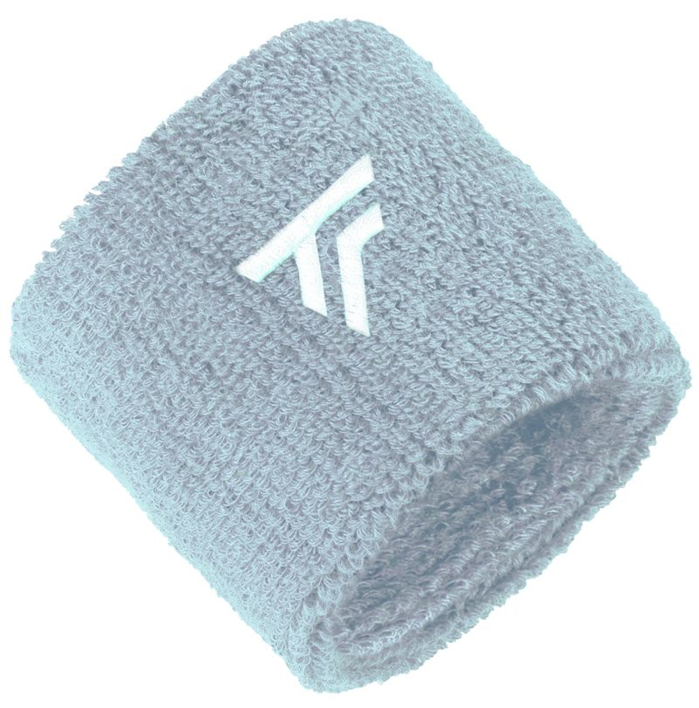 Теннисные напульсники Tecnifibre Wristband 2P - glacier
