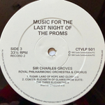 Sir Charles Groves, Royal Philharmonic Orchestra & Chorus ‎– Music For The Last Night Of The Proms 2LP (Англия 1990г.) Т