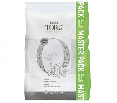 ITALWAX TOP LINE воск пленочный КРИСТАЛЛ 1,5 кг гранулы MASTER PACK + ПОДАРОК ЧЗ