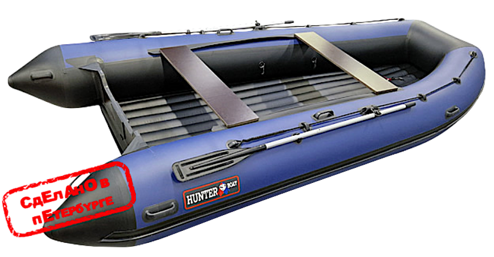 Лодка ПВХ Hunterboat Хантер Классика НД 420А -