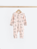 Комбинезон / Cлип для малышей Next K79-492, 4 шт., Молочный, Розовый