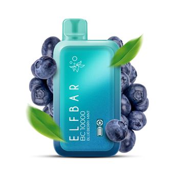 ELF BAR BC10000 Черника Мята - Blueberry Mint