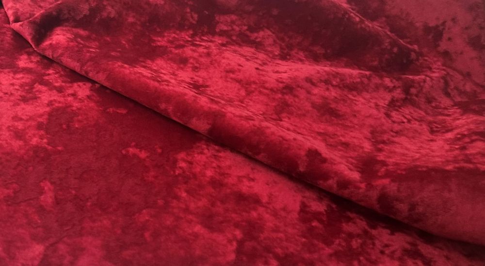 Велюр Джес 25 красный