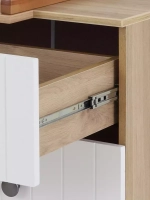 Комод RANT "BAMBOO" 84см 3 ящ. (арт.108) Cloud White