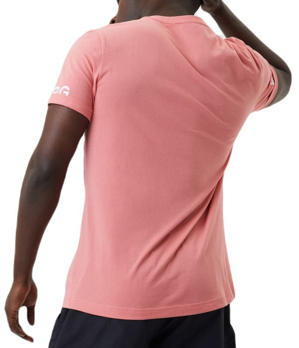 Мужская теннисная футболка Björn Borg Breeze T-Shirt - lantana