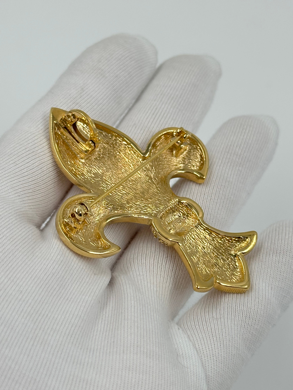 Брошь-кулон Fleur-de-lis Christian Dior