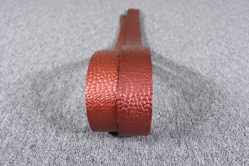 Ременная заготовка Красная медь с лицевой отделкой + плита Шаргень