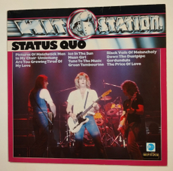 Винтажная виниловая пластинка LP Status Quo Hit Station (Germany 1981)