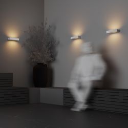 Уличный настенный светодиодный светильник Maytoni   O428WL-L20W3K