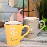 Набор кружек 4шт 380мл на подставке, 202363