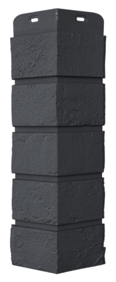 Угол "Состаренный кирпич Стандарт" - Графит