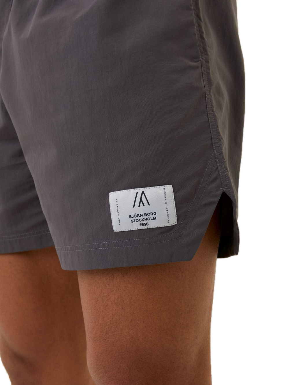 Мужские теннисные шорты Björn Borg Stockholm Nylon Shorts M - серый