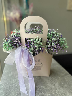 Сумочки из гипсофил 🌸