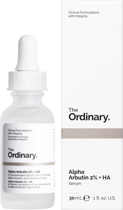 The Ordinary Alpha Arbutin 2% + HA - Осветляющая сыворотка для лица с гиалуроновой кислотой /   30  ml  / GTIN 769915195613