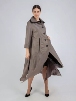 Плащ кожаный натуральный