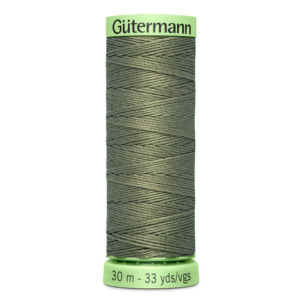 Нитки отделочные Gutermann Top Stitch 30 (30 метров), 5 кат. | 824 зеленый камуфляж