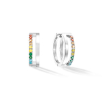 Серьги Coeur de Lion Multicolour Silver 0136/21-1517