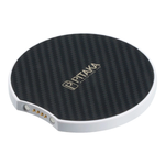 Беспроводное зарядное устройство Pitaka Qi Pad Eclipse (MP1002), Black / White (Черный / Белый)