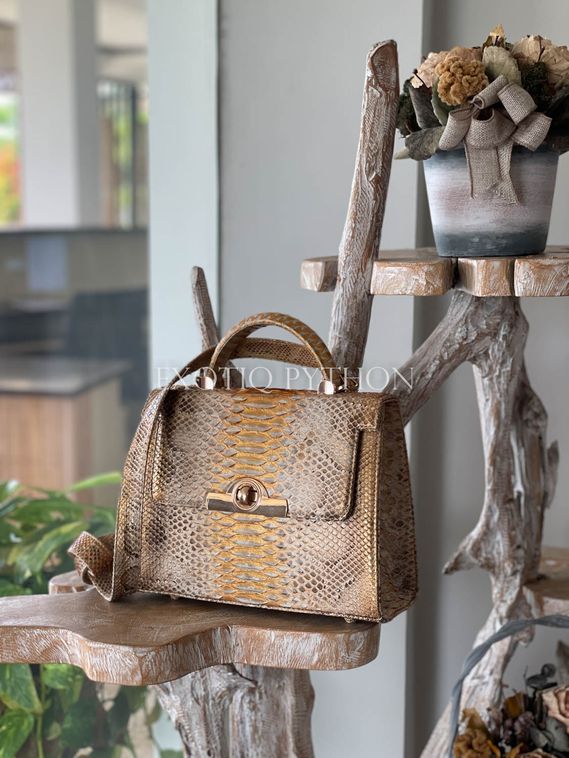 Сумка из кожи питона BG-464