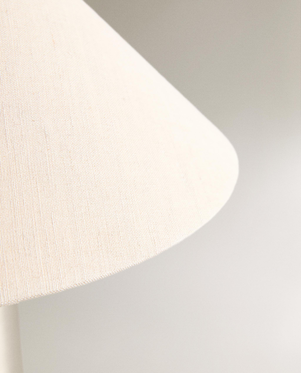 Zara Home Настольная лампа, цвет серебристый, 27 см