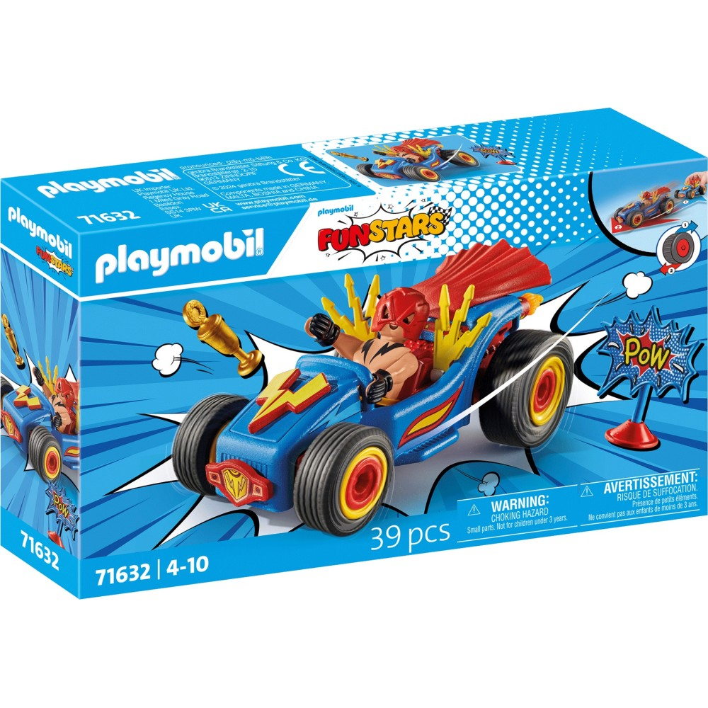 Playmobil - Funstars Racing: Гонщик Гокарт 71632