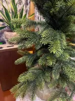 Настольная елка "Богемская" (Литая хвоя+пвх) высота 60 см / 90 см