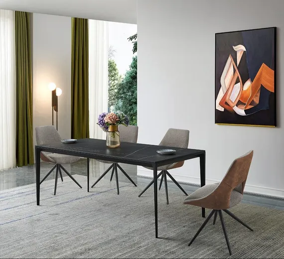 Стул Taos серый с коричневым