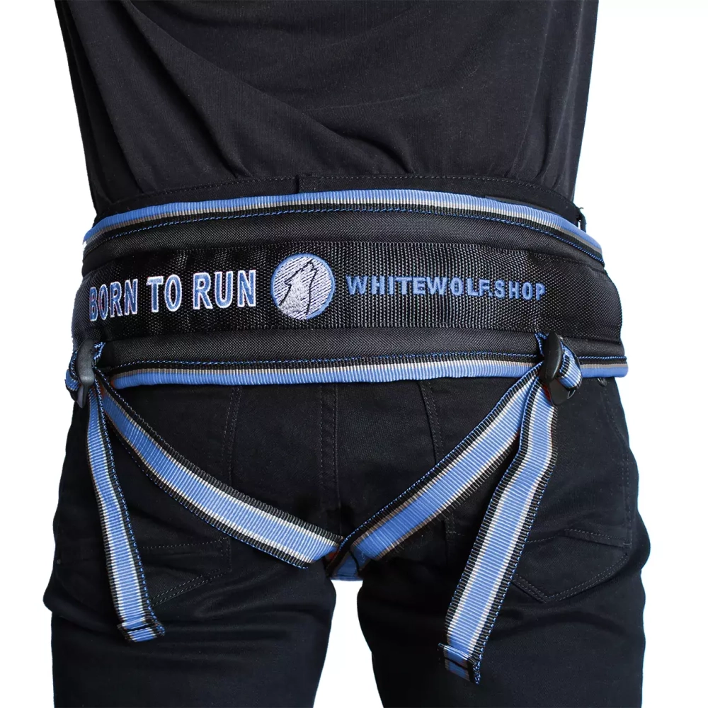 Пояс для каникросса в комплекте с потягом White Wolf серия Спорт