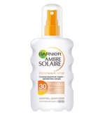 Garnier Ambre Solaire Спрей-проявитель загара Идеальный загар, солнцезащитный, нежирный, водостойкий, SPF 30, 200 мл