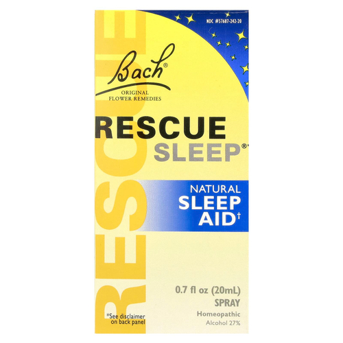 Bach, Rescue Sleep®, спрей, 20 мл (0,7 жидк. Унции)