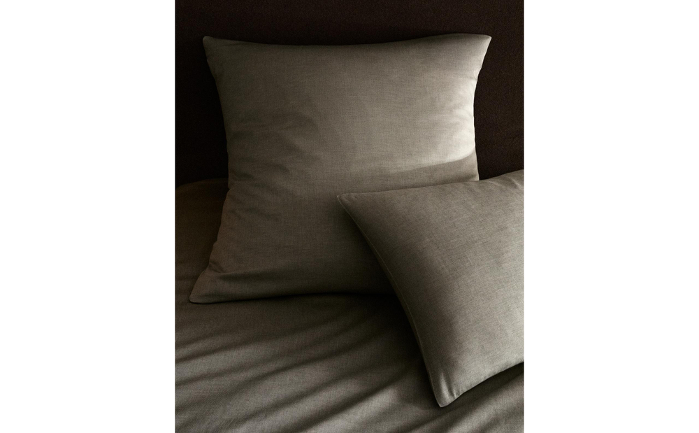 Наволочка Zara Home, хлопок 100%, однотонный, 5151/091