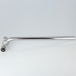 Пресс-фитинг–тройник VALTEC с хромированной трубкой 15 мм, 20х15х16 мм,  70 см (арт.VTm.282.RHN.201516)