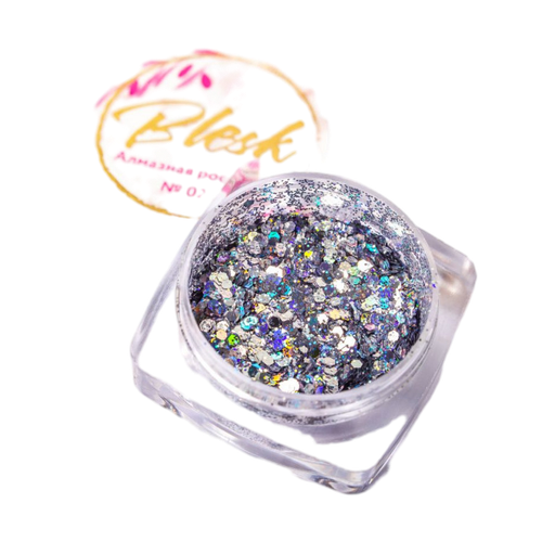 Blesk, Дизайн для ногтей "Алмазная россыпь" №02