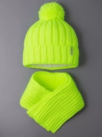 Шапка детская осенняя и шарф