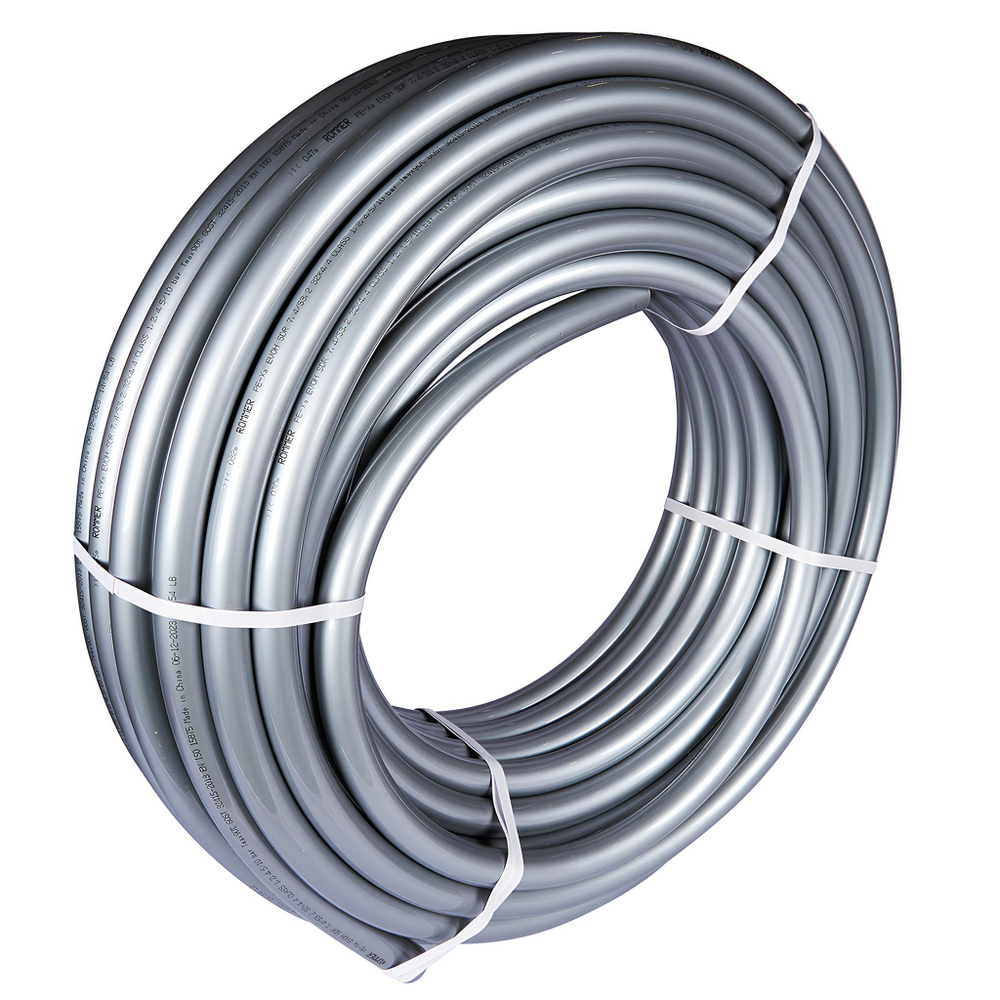 ROMMER 32х4,4 PEX-a EVOH труба из сшитого полиэтилена с кислородным слоем, серая