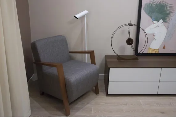 Торшер Link белый