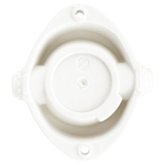 Светильник ЭРА НББ 02-60-001 для бани и сауны керамика/стекло прямой IP54 E27 max 60Вт белый НПБ400