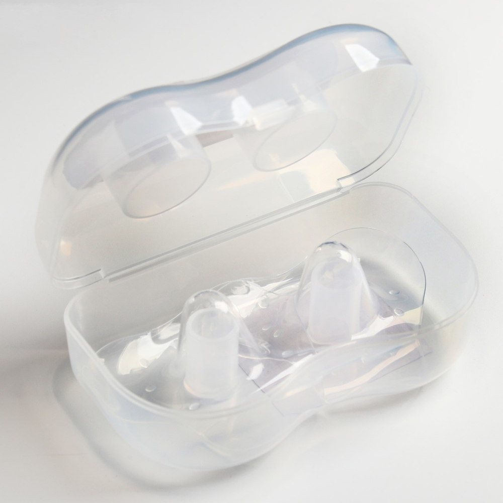 Накладки на грудь силиконовые, набор 2 шт., в футляре 4018572