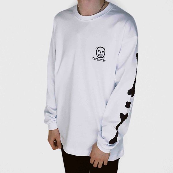 Лонгслив Bones Белый - фото 1