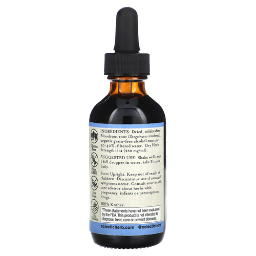 Eclectic Herb, экстракт сангвинарии, 60 мл (2 жидк. унции)