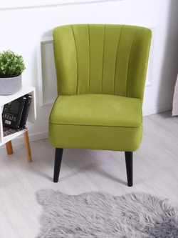 Кресло "Donatello" антивандальный велюр эпл/венге