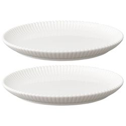 Набор из двух тарелок белого цвета из коллекции Kitchen Spirit, 21 см