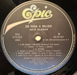 Julio Iglesias - De Nina A Mujer (Япония 1981г.)
