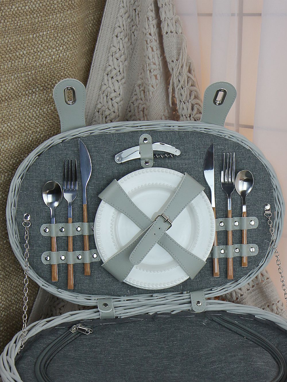 HOLYDAY BASKET Набор для пикника с термосумкой на 2 персоны