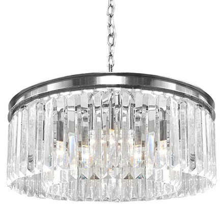 Подвесная Люстра Rh Odeon Chandelier Silver 80 By Imperiumloft